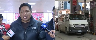 Choferes de La Paz anuncian incremento del pasaje a Bs 5 ante nuevos precios de hidrocarburos