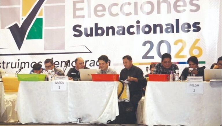 PANDO Y POTOSÍ YA TIENEN GOBERNADORES, OTRAS SEIS REGIONES IRÁN AL BALOTAJE Y COCHABAMBA ESPERA CÓMPUTO FINAL