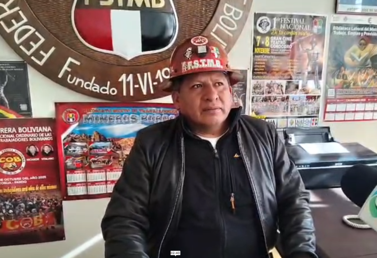 MINEROS ANUNCIAN PARO ESCALONADO TRAS CABILDO NACIONAL DE LA COB