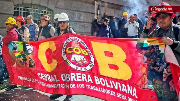 COB ADVIERTE QUE MOVILIZACIONES SOCIALES SE INTENSIFICAN Y CRECERÁN DÍA A DÍA