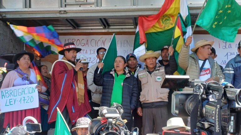 MARCHA INDÍGENA ENTREGA SU PLIEGO DONDE PIDEN ABROGAR LA LEY 1720