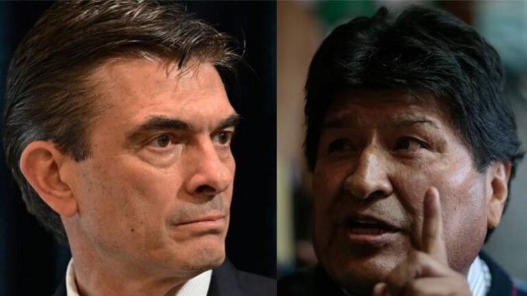 Evo acusa a Rodrigo Paz de gobernar con amenazas en lugar de resultados
