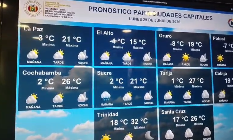 Heladas persistirán pese a salida del frente frío