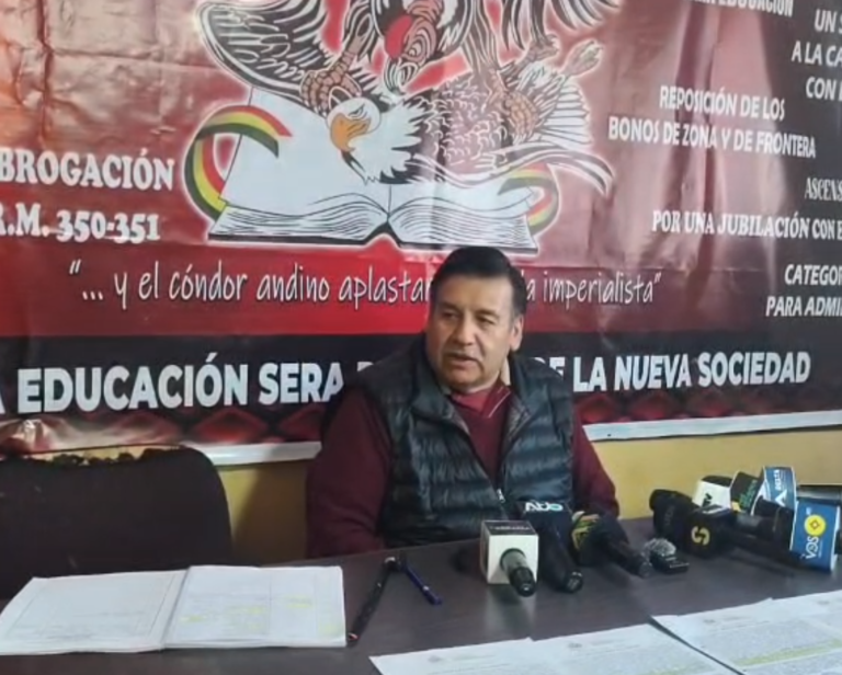 Federación Departamental de Trabajadores de Educación Urbana de La Paz exige empatía y sanciones contra directores que desconocen instructivos ante la imposibilidad de llegar a sus unidades educativas por bloqueos