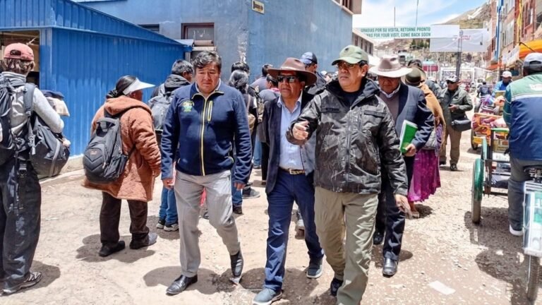 Viceministro Montero inspecciona controles policiales y aduaneros en Desaguadero